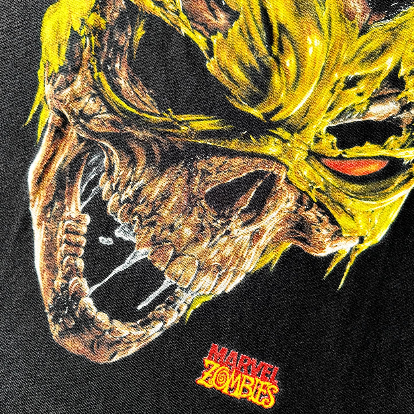 MORBID MURDOCK YELLOW MASK PULLOVER (OFF-BLACK)