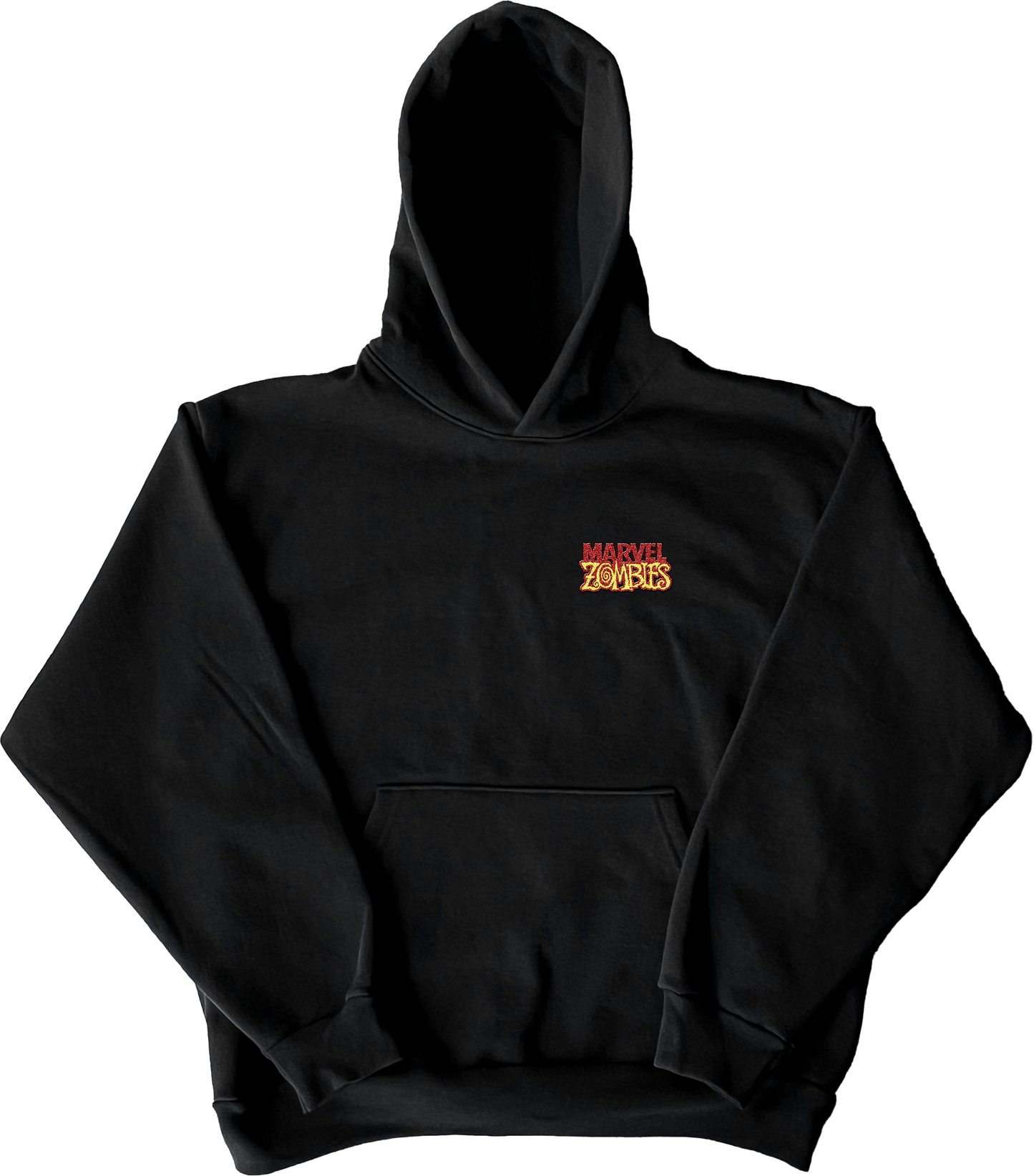 MORBID MURDOCK YELLOW MASK PULLOVER (OFF-BLACK)